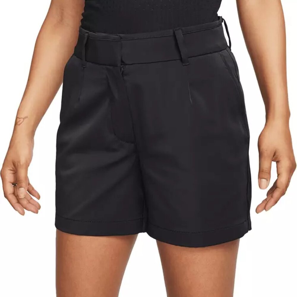 Nike Women's Golf Shorts Dri FIT Victory, 5" Inseam, Black Women's M